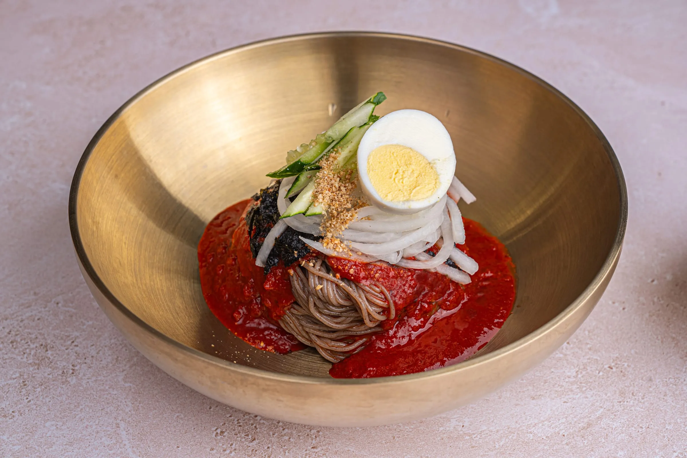 참기름 비빔막국수 사진